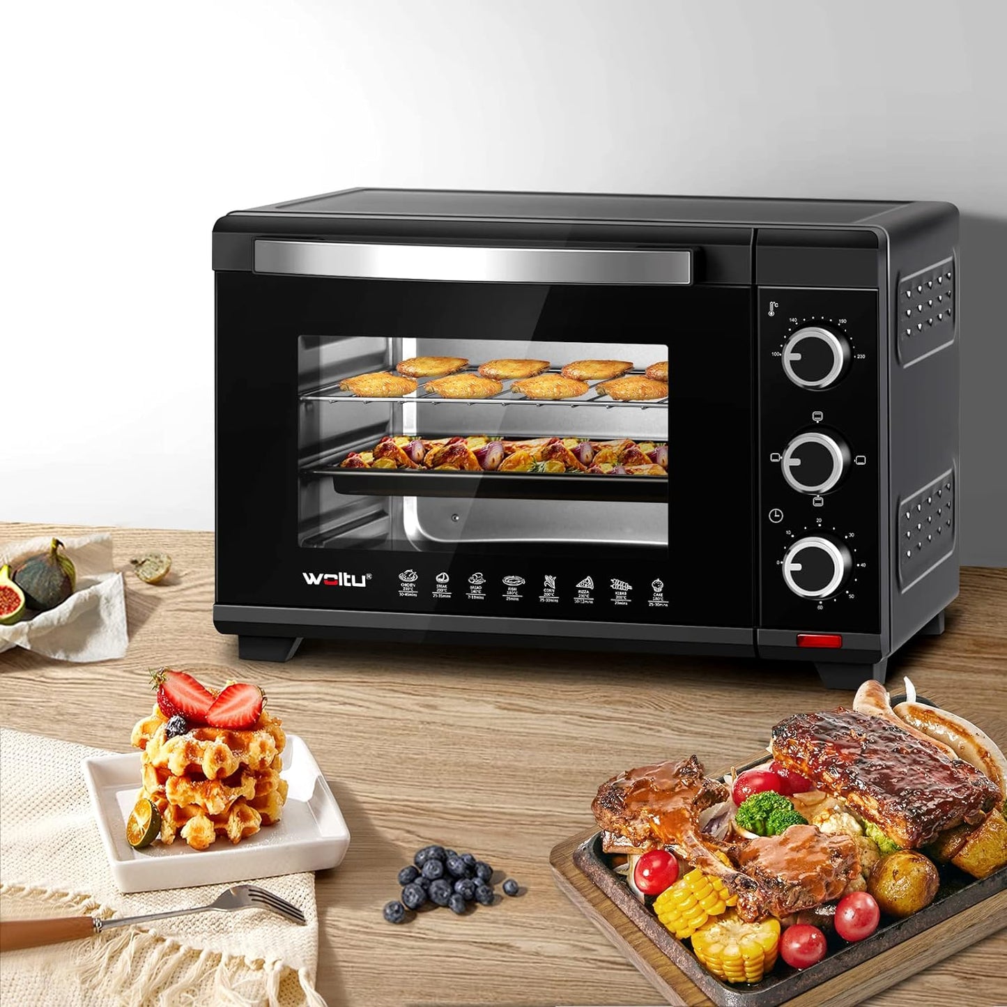 Minibackofen, Schwarz