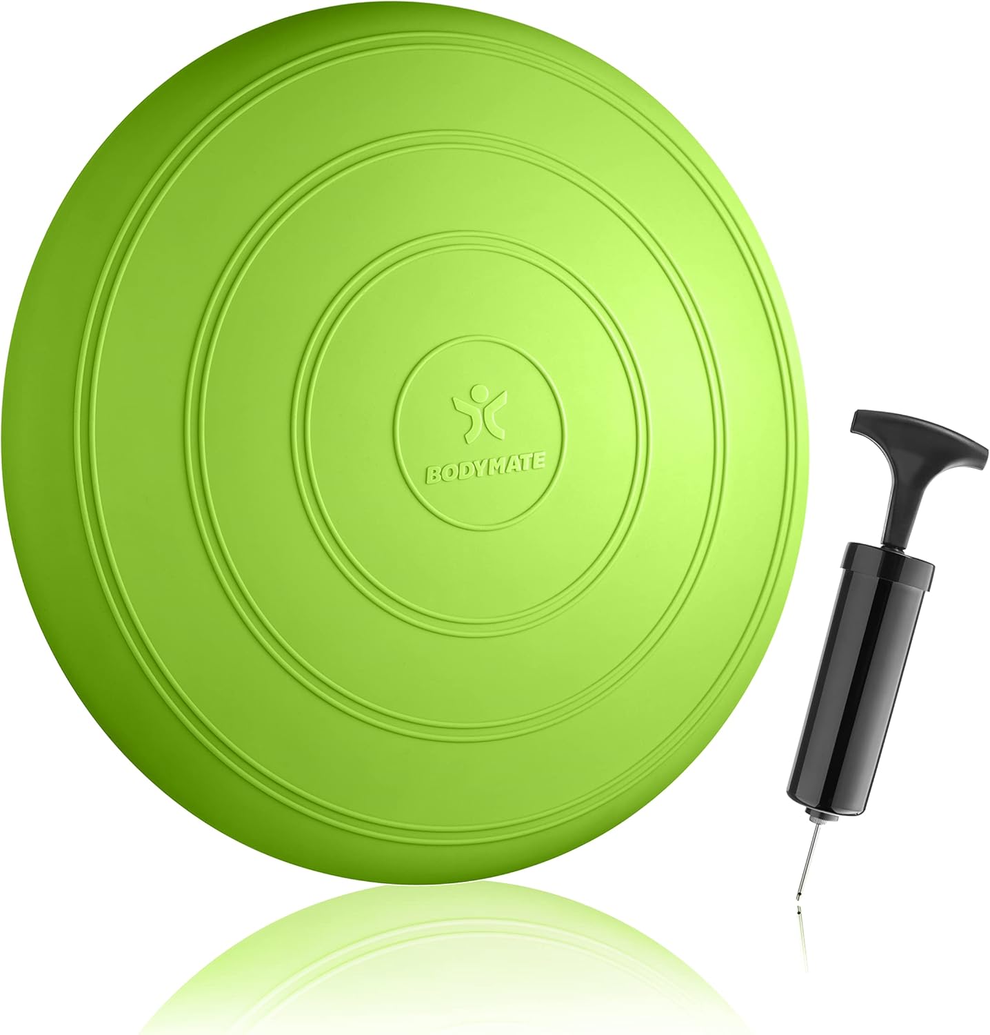 Balance-Kissen mit Luftpumpe, GRÜN