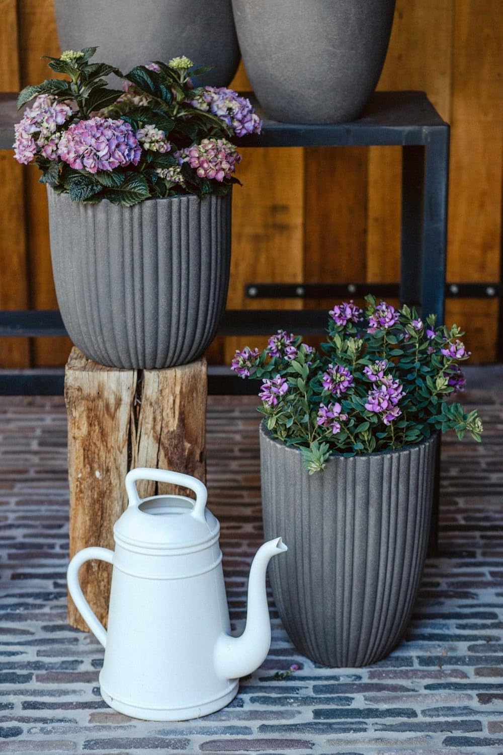 Giesskanne Lungo 12L für Innen- und Ausseneinsatz, Altgrün 46x26x43 (12L)