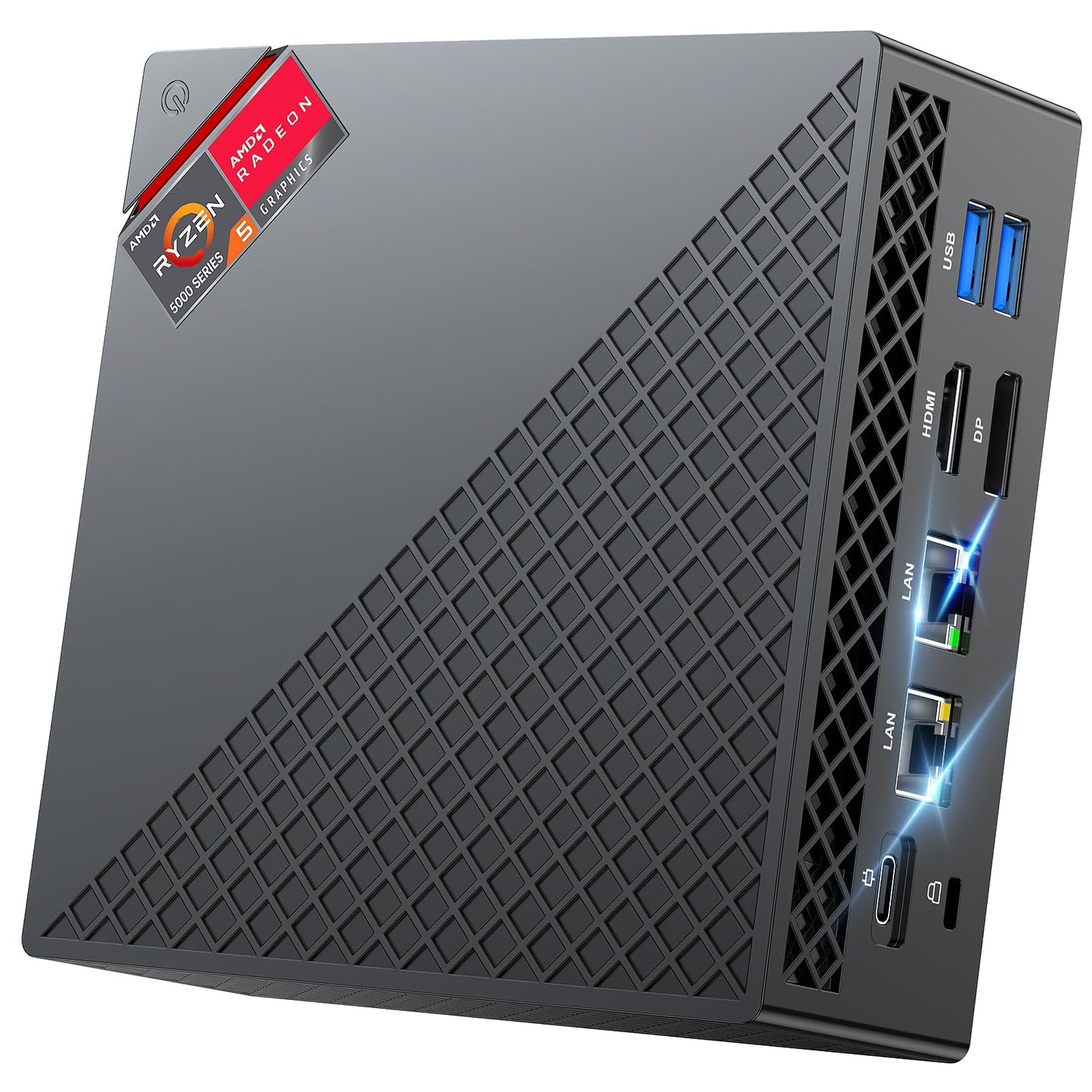 Mini PC AM06 PRO, Ryzen 7, 4K Triple Display, 5825U/ 16GB RAM +512GB SSD