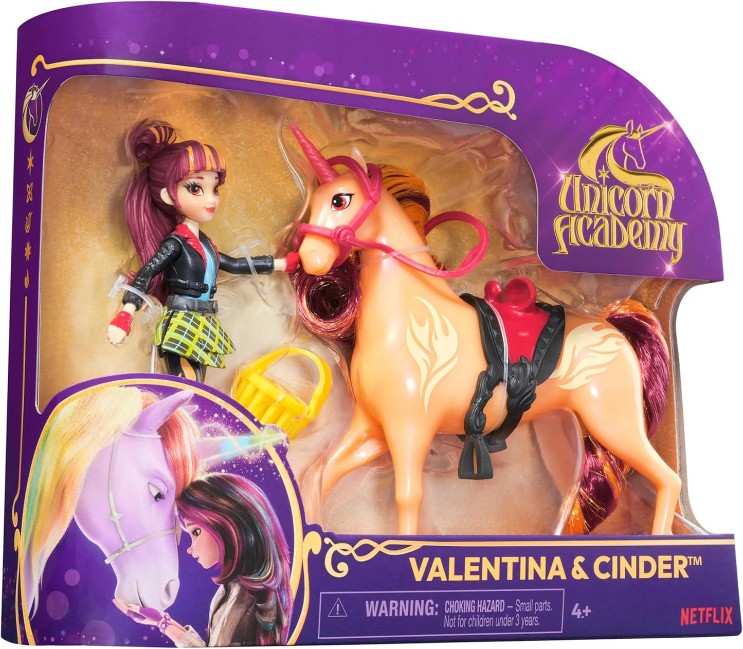 Valentina & Cinder, Valentina und Einhorn Cinder