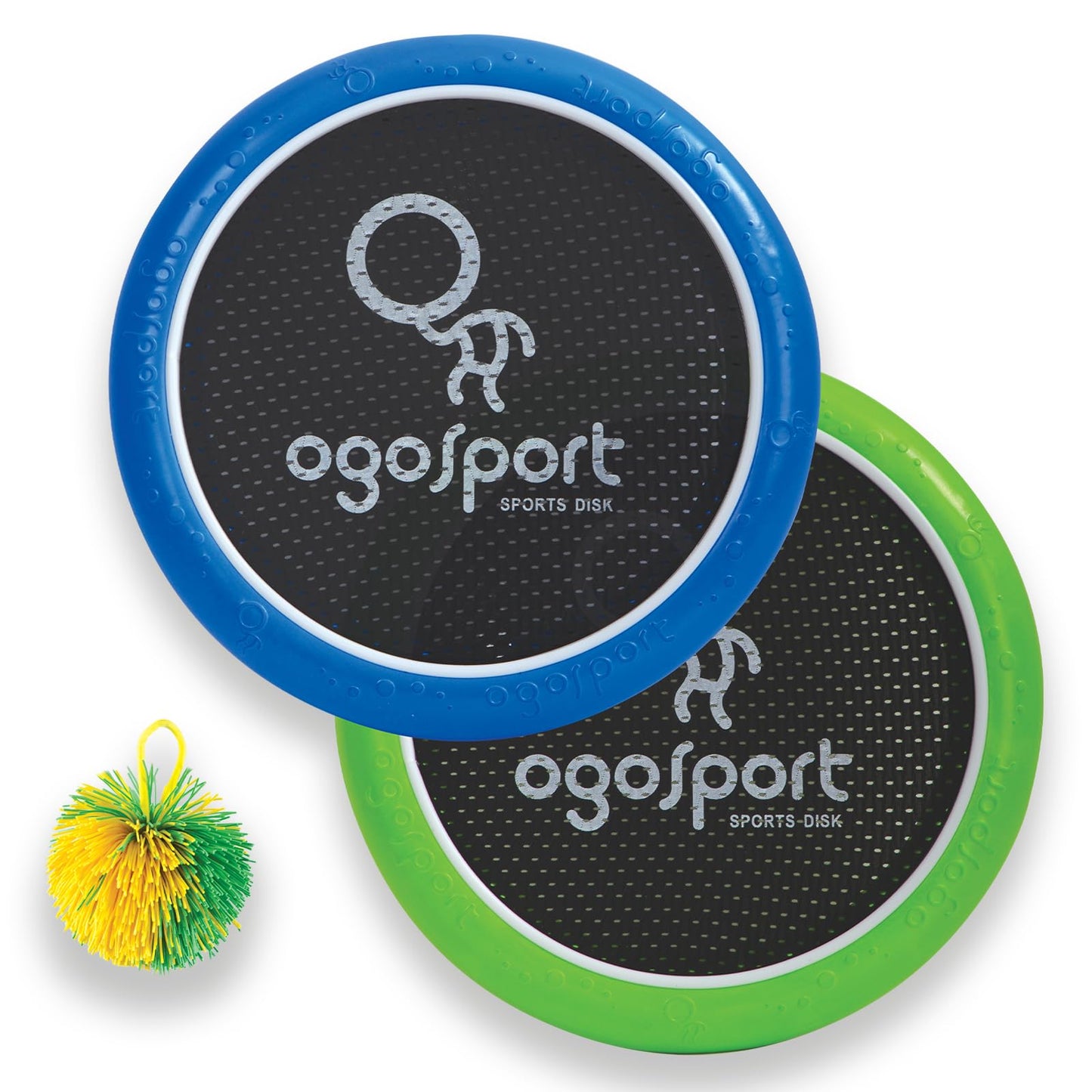 Ogo Sport Set mit Softdiscs und Ball, Blau Einheitsgrösse Single