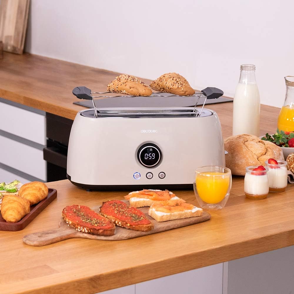 Digitaler Langschlitztoaster ClassicToast 15000, Extra Doppel / Beige