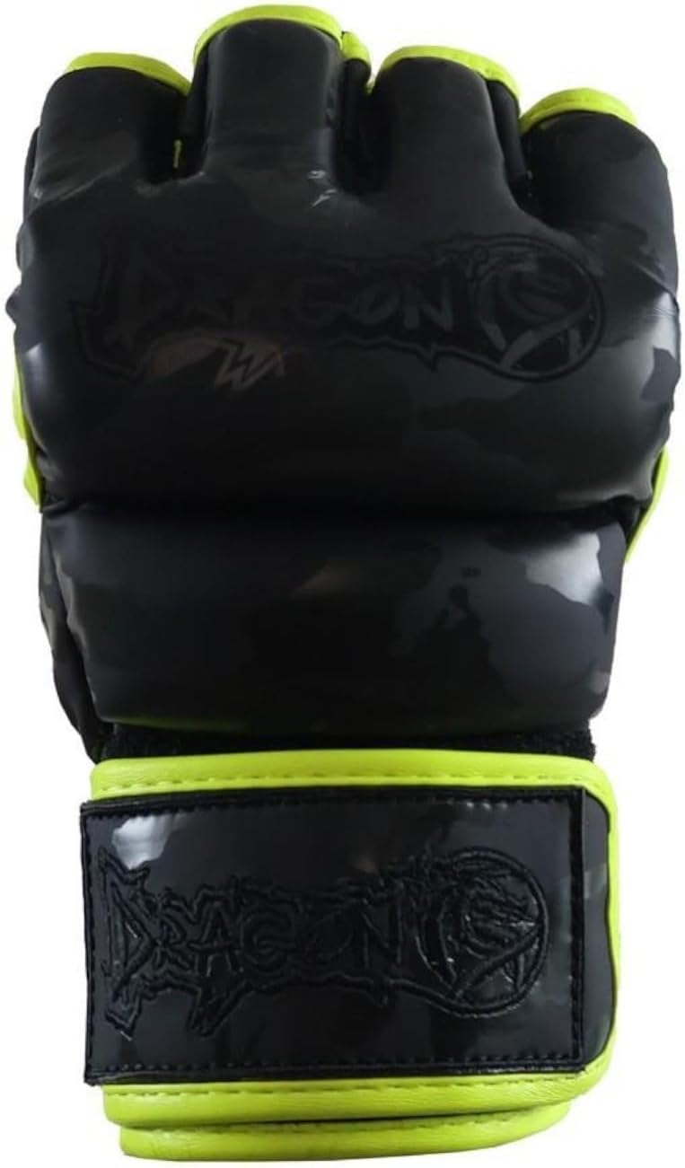 MMA Grappling-Handschuhe mit Daumenschutz, S/M