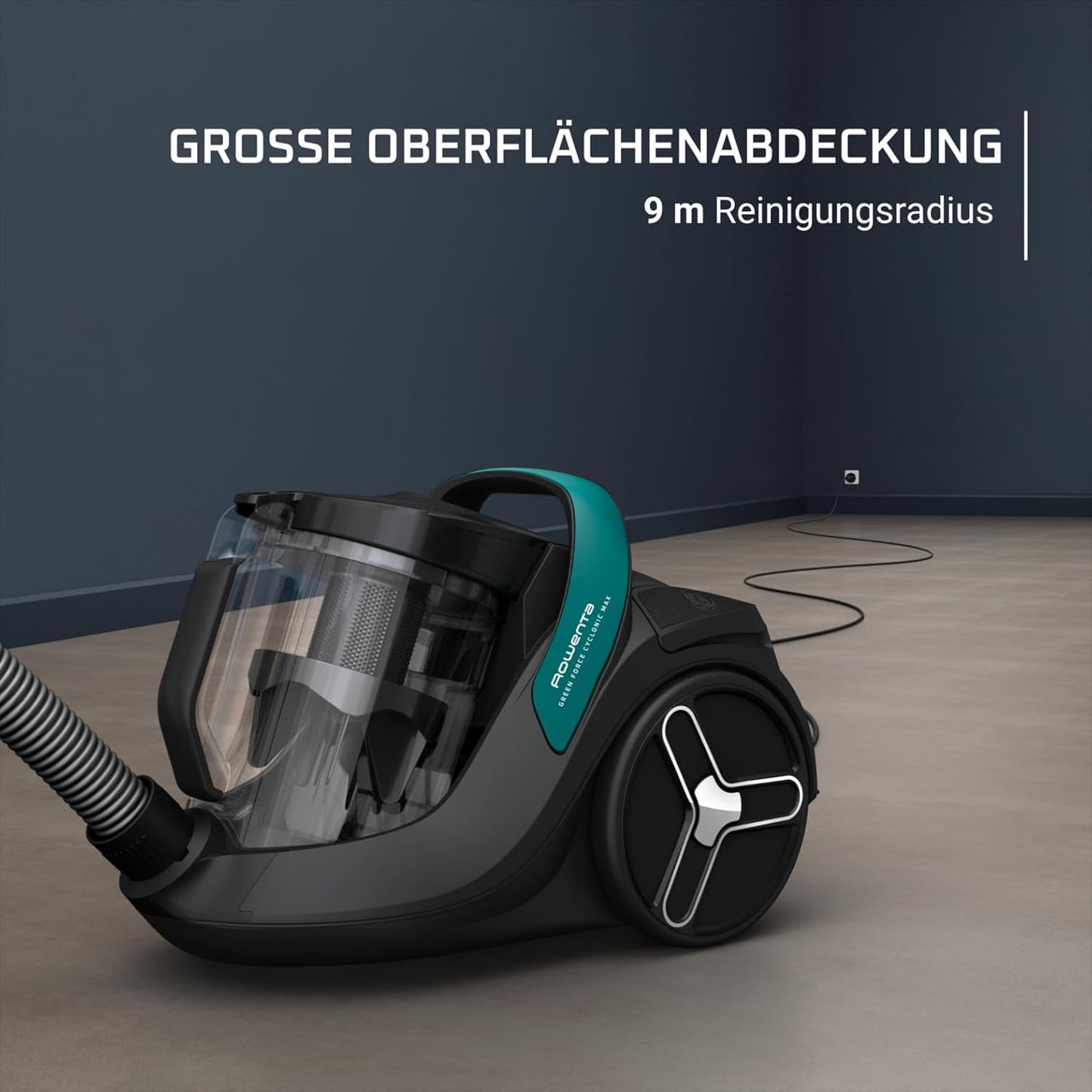 Green Force Cyclonic Max RO7B12 Bodenstaubsauger, Stiftung Warentest GUT_RO7B12