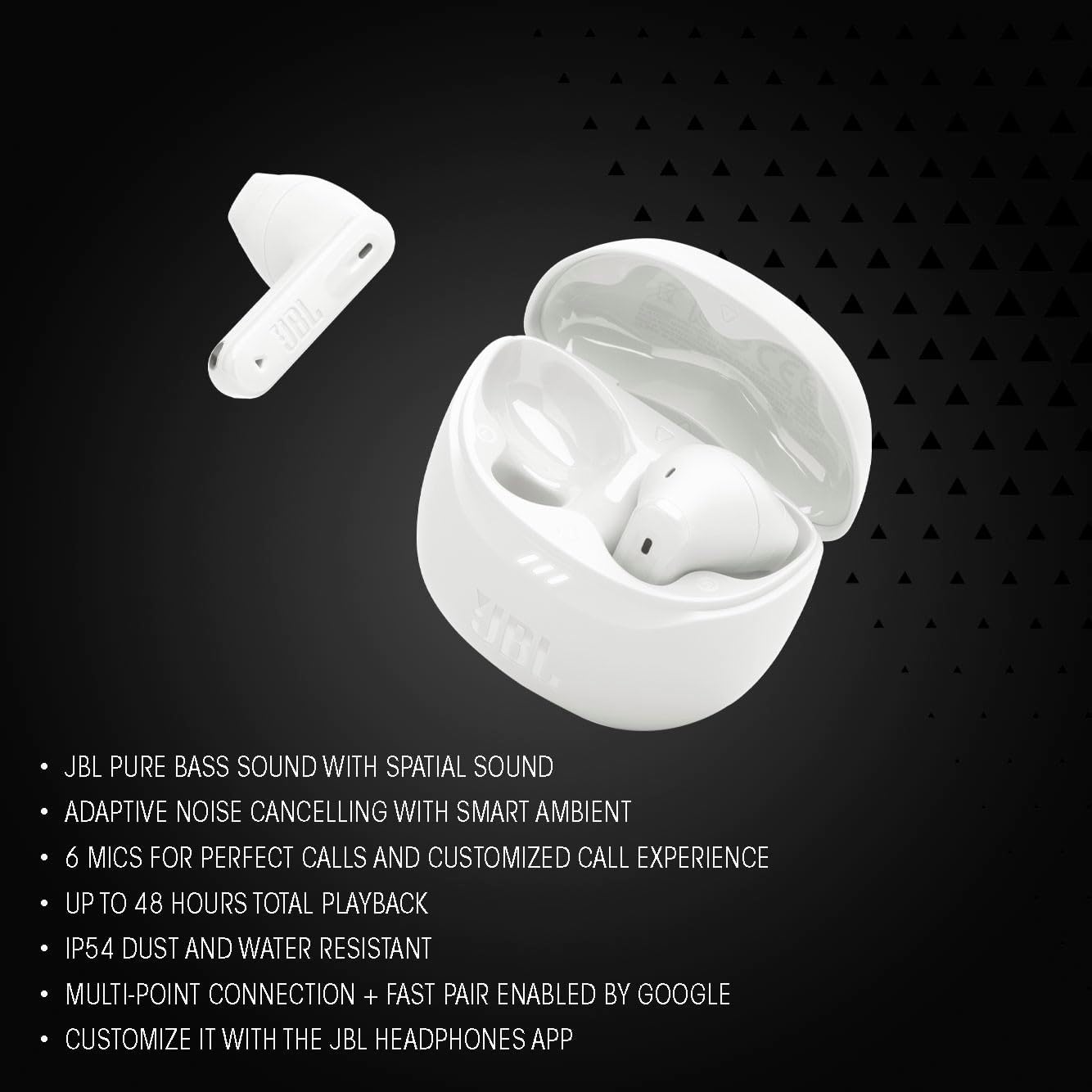Tune Flex Ghost 2 In-Ear-Ohrhörer, JBL Tune Flex 2 Ghost Mauve