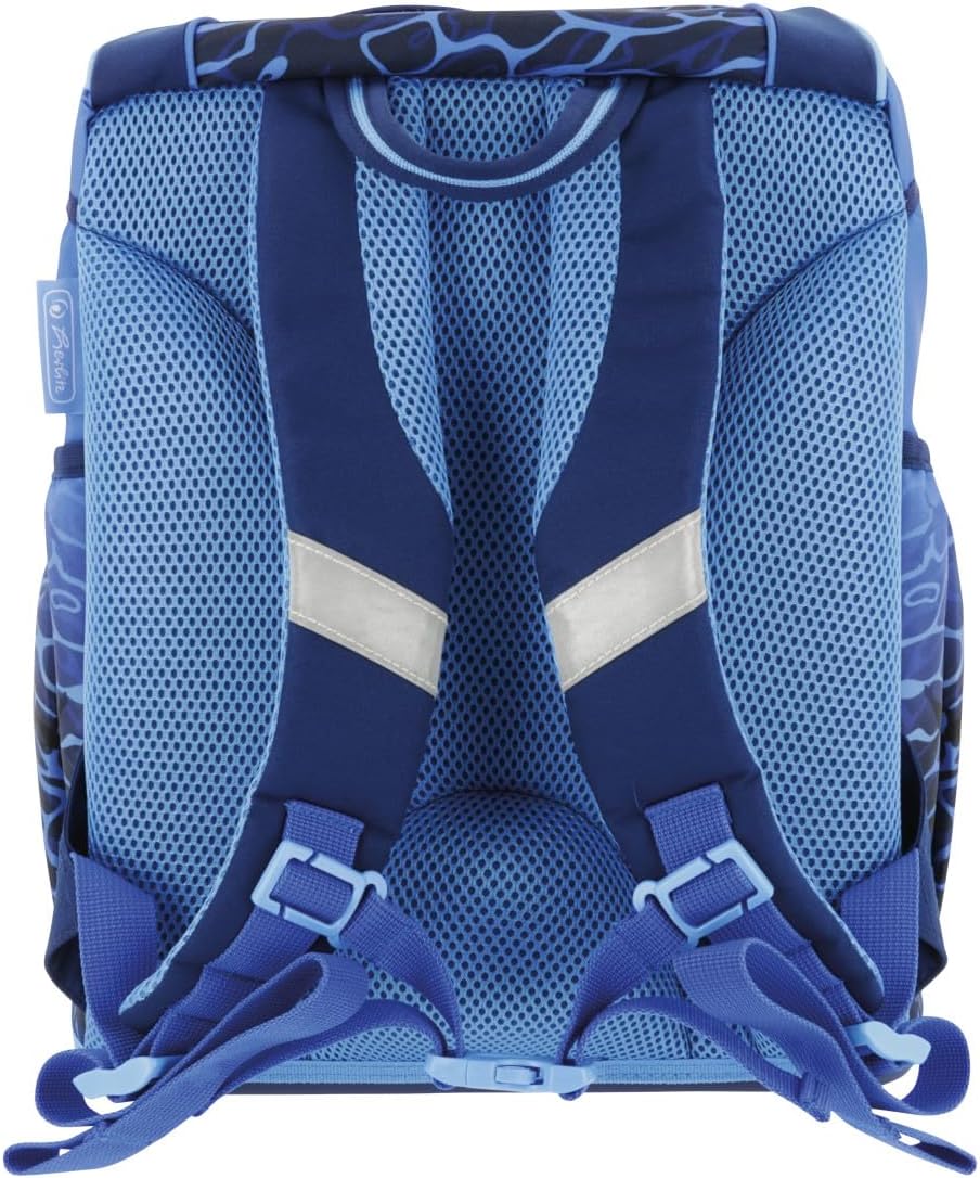 UltraLight Blue Shark Schulranzen-Set