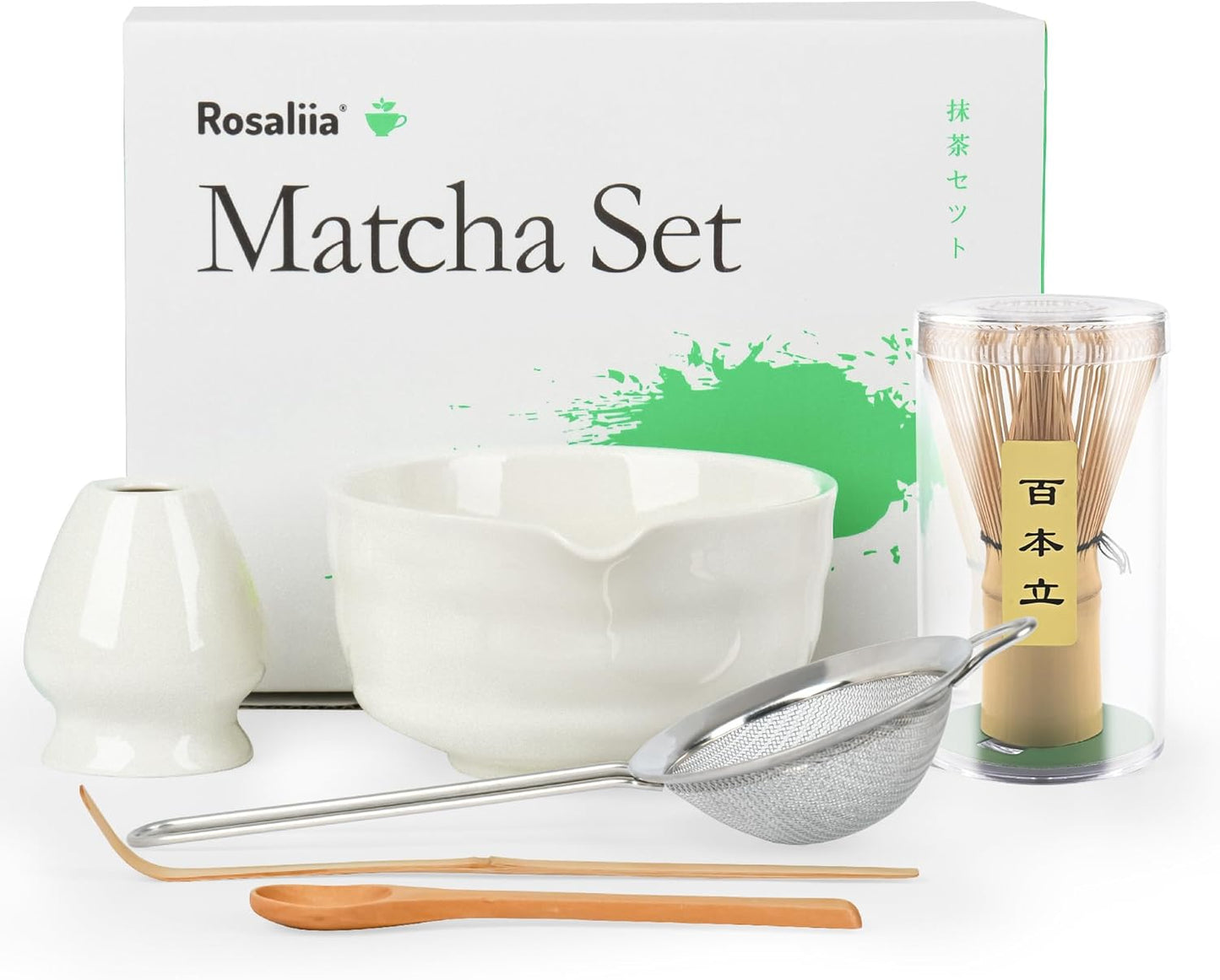 Matcha-Set für Teeliebhaber, White