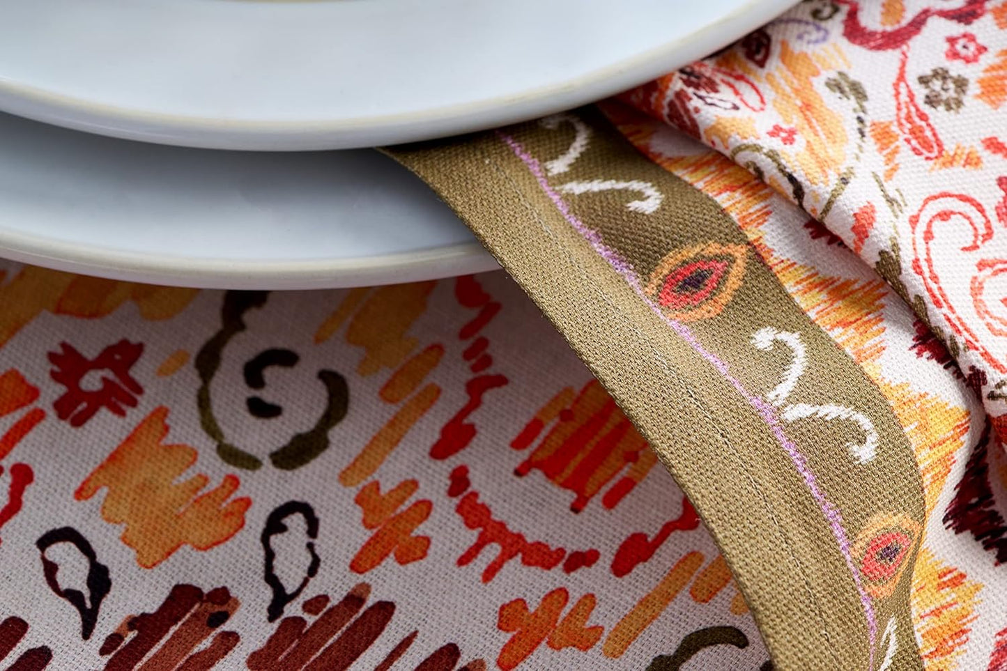 4er-Set Stoffservietten, 02 - Damask