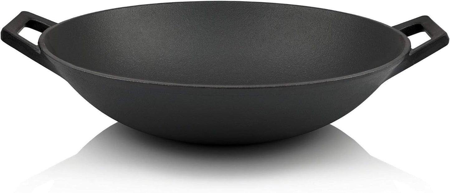 Gusseiserner Wok