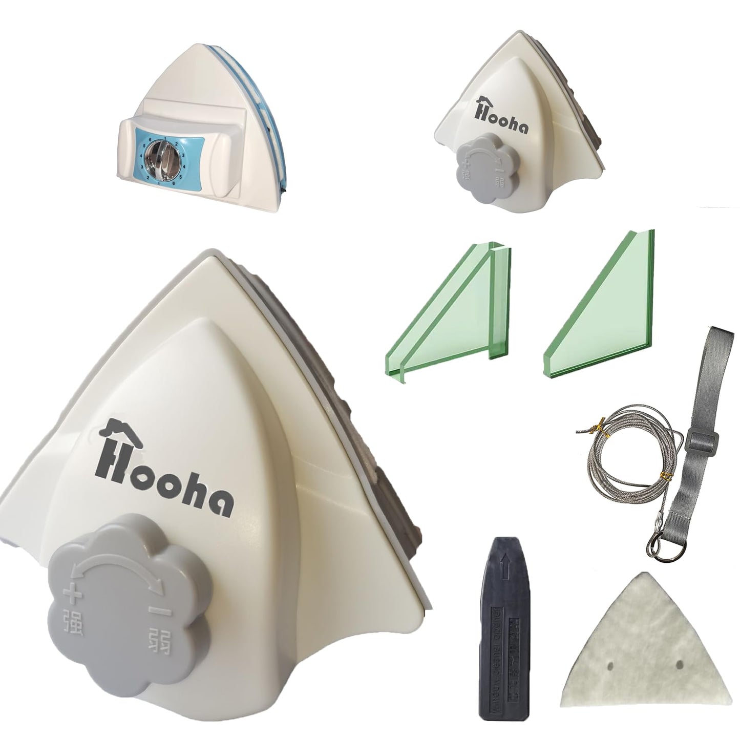 Fensterputzer Magnetisch für Einfach- und Doppelverglasung, 3-26mm