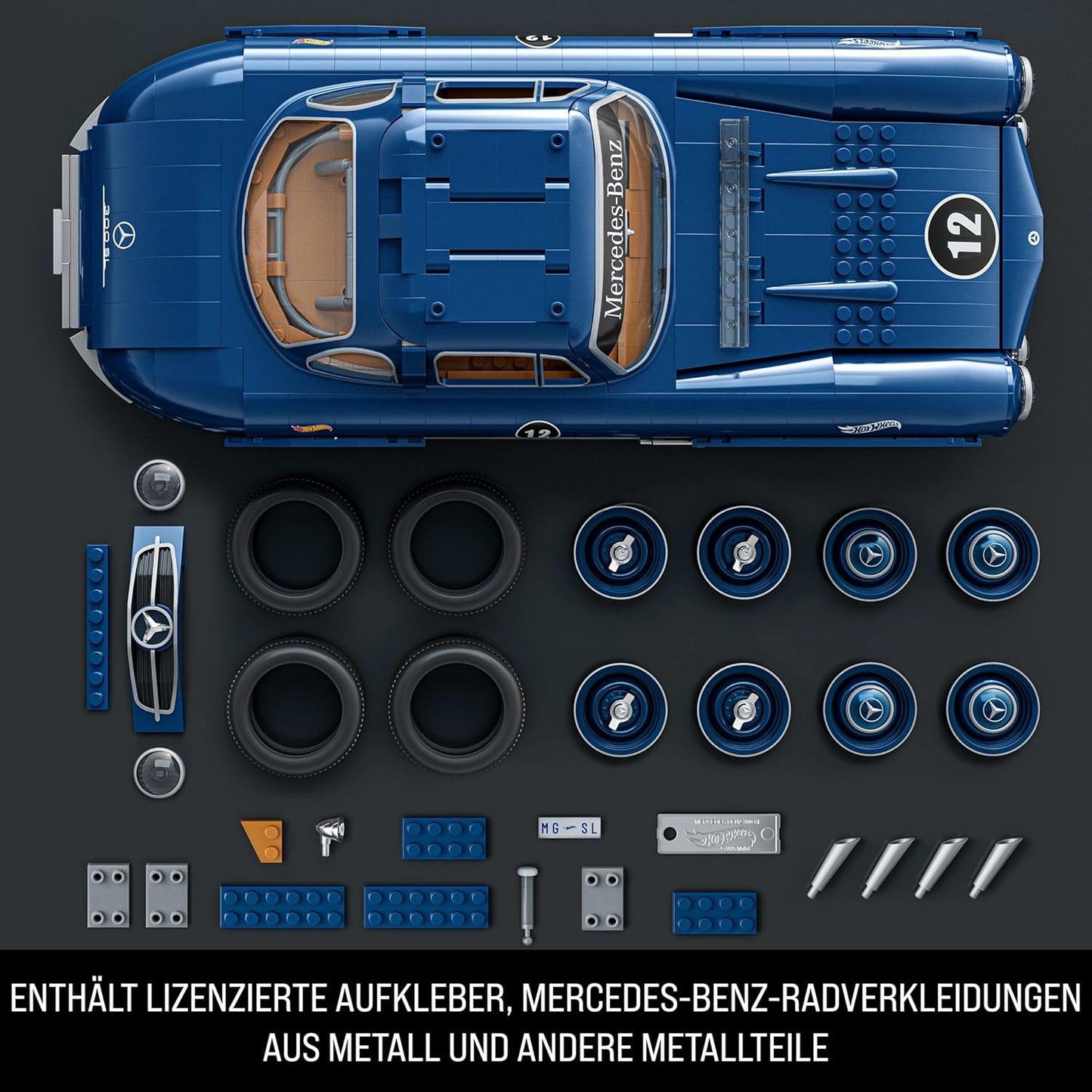 Hot Wheels Bauset: Mercedes-Benz 300 SL