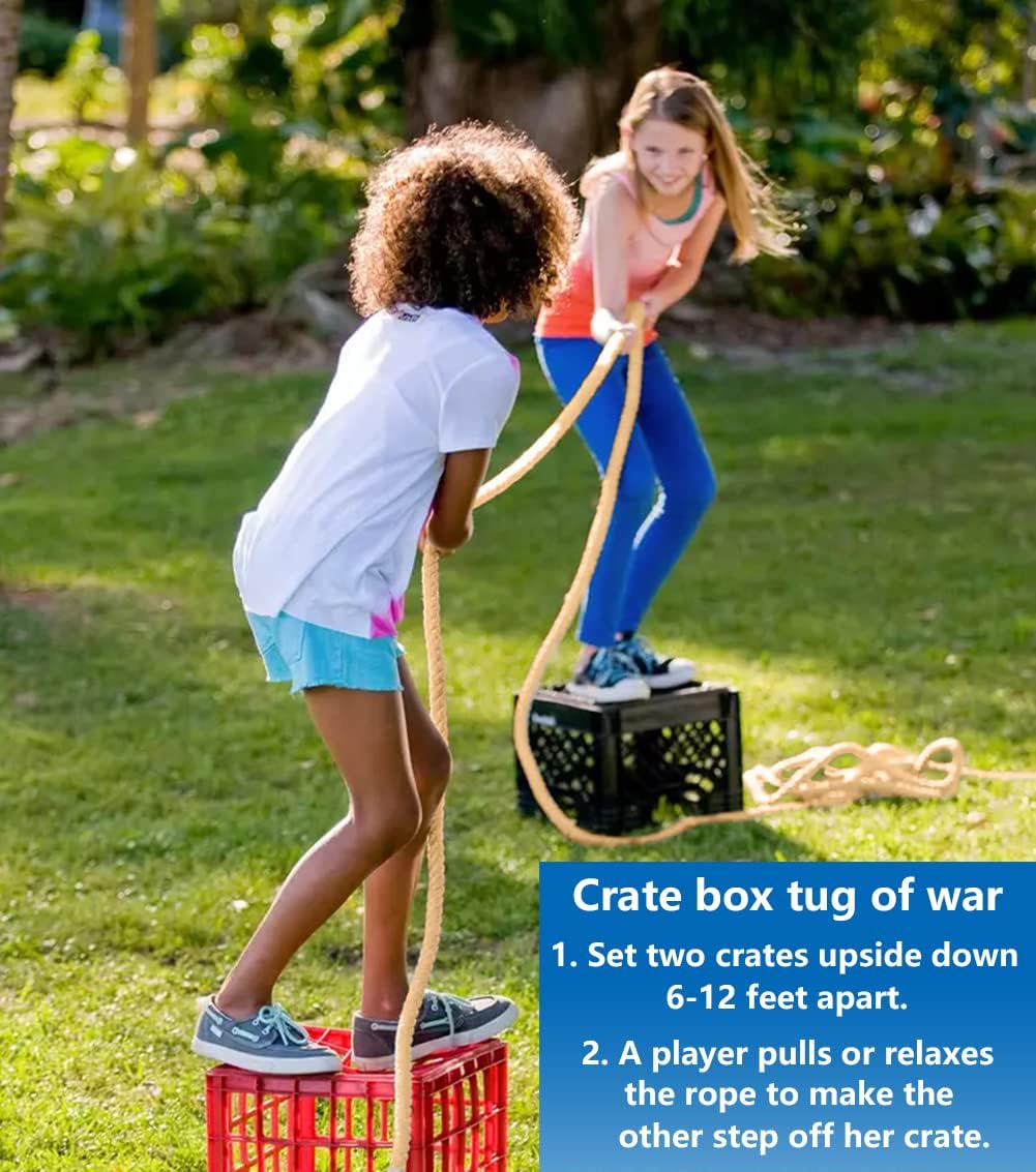 Tauziehen Seilspiel, 6m Khaki