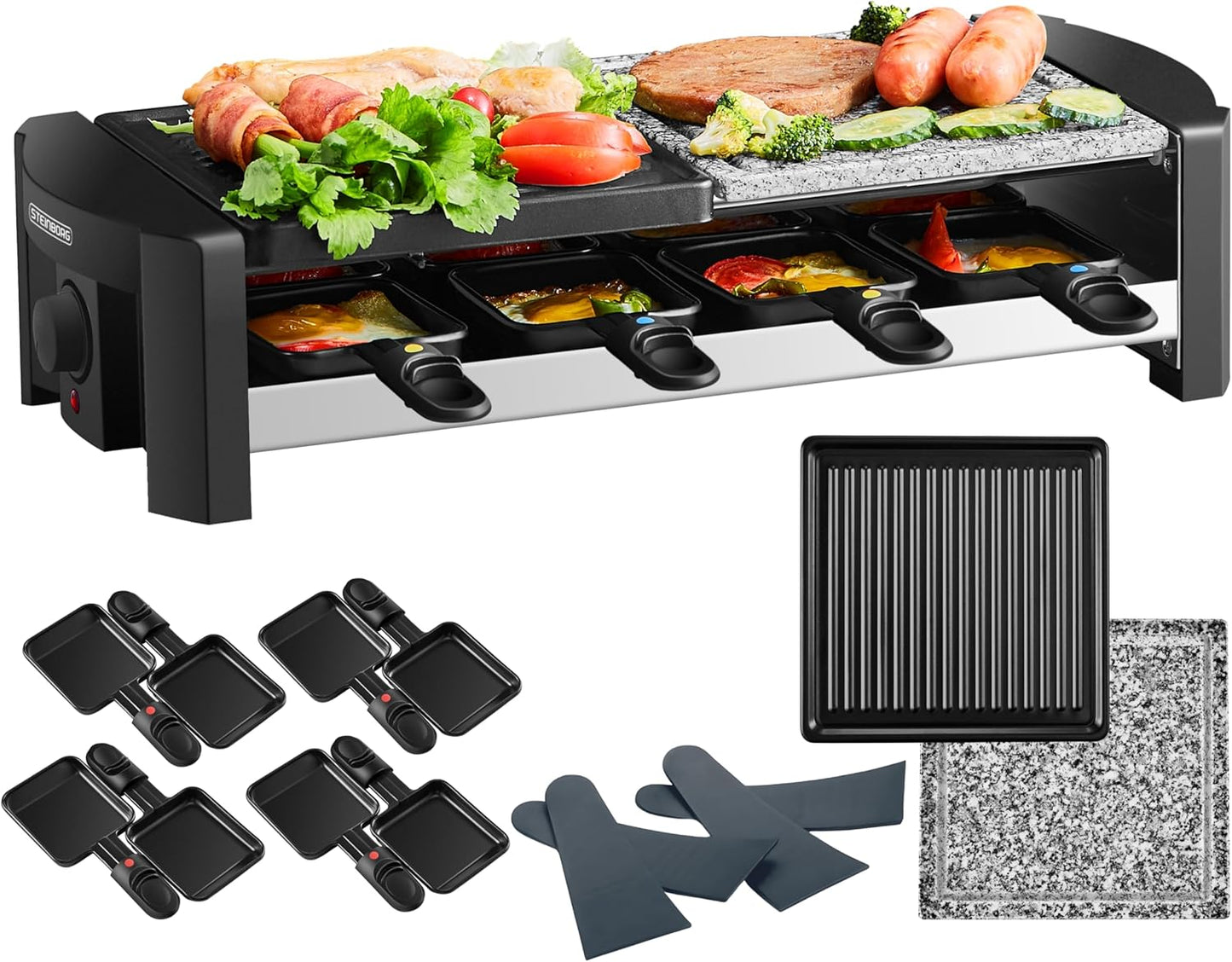 Raclettegrill für 8 Personen