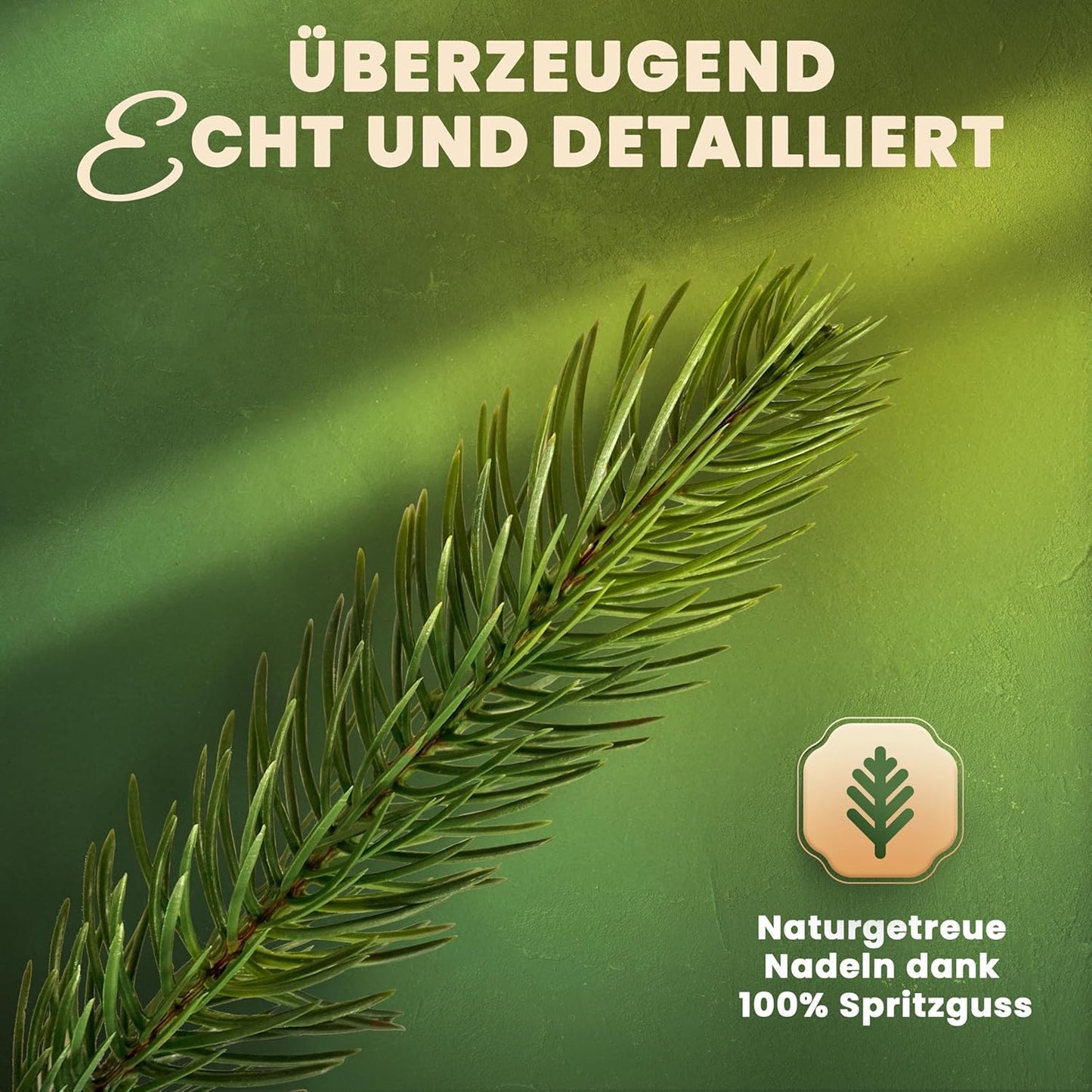 Beleuchteter Tür-Weihnachtskranz mit LED (60 cm), mit Beleuchtung 60 cm