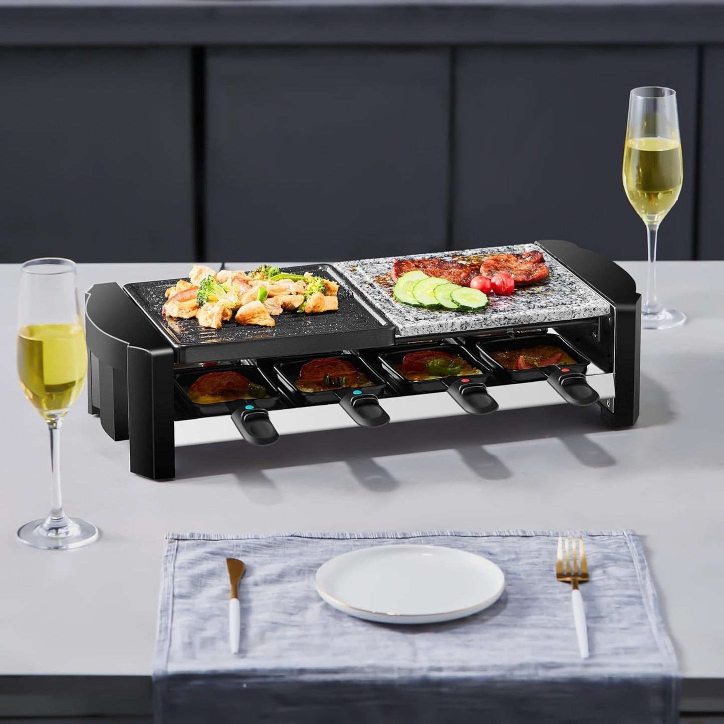Raclettegrill für 8 Personen