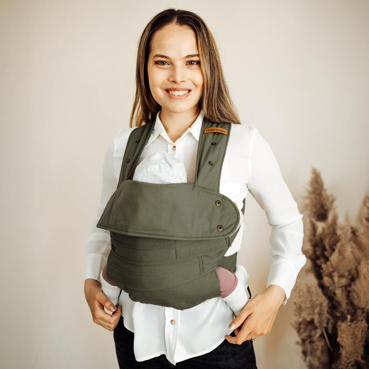 Babytrage, Classic Large Classic / olive