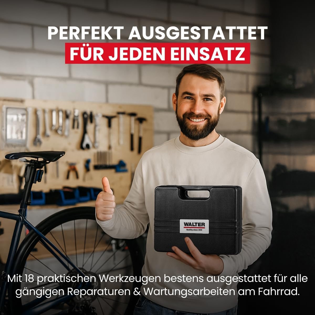 Fahrrad-Werkzeugkoffer