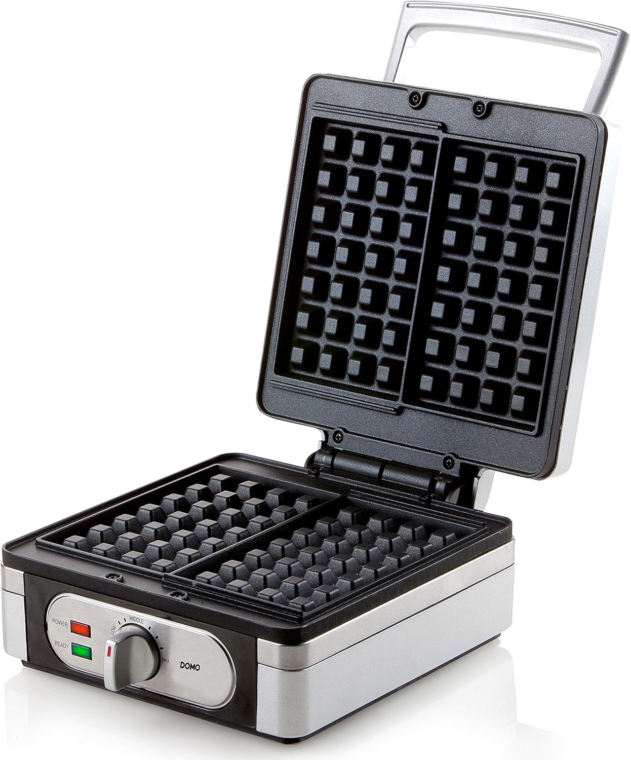 Doppelwaffeleisen DO9047W für Belgische Waffeln, Silver