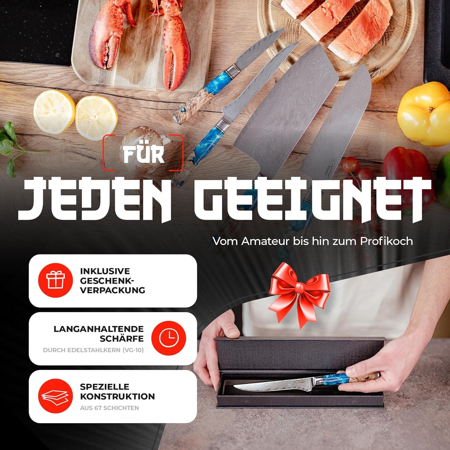Filetiermesser, Filetiermesser 14cm