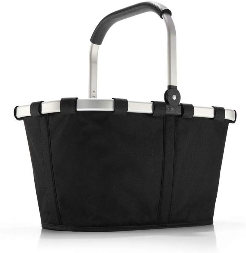 Carrybag mit Coolerbag Einkaufstasche, Black + Twist Silver