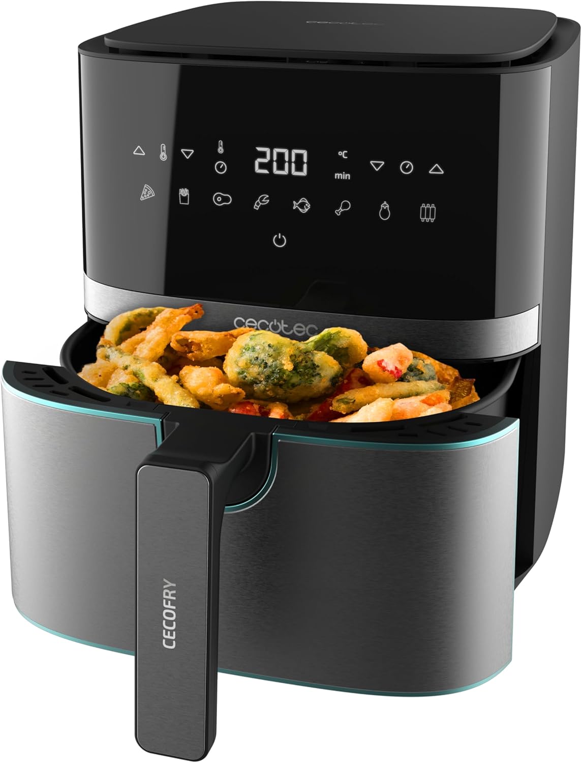 Heissluftfritteuse Full Pro, Inoxblack Full Pro