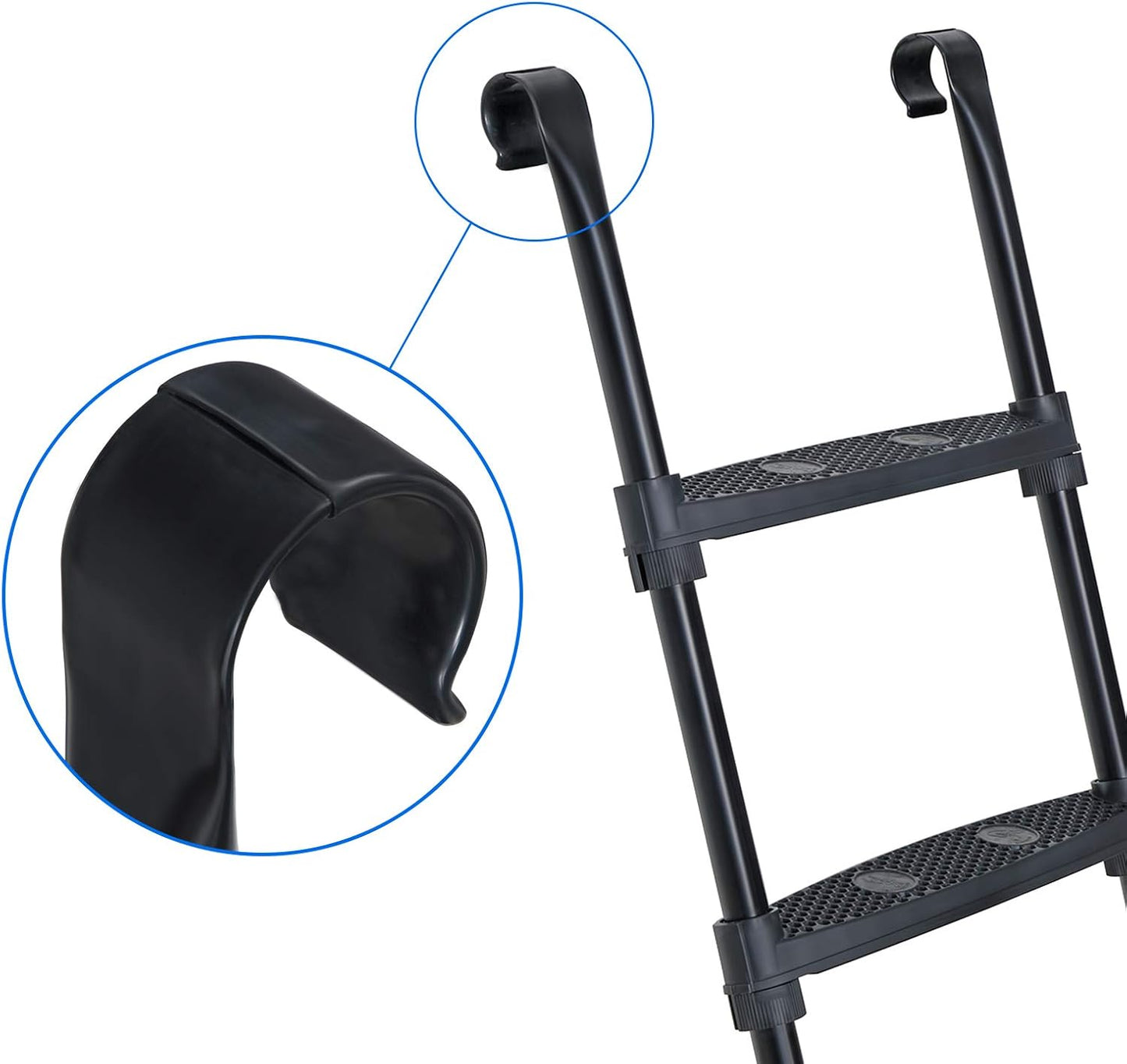 Trampolinleiter mit rutschfesten Stufen, 82.5 x 40.6 cm