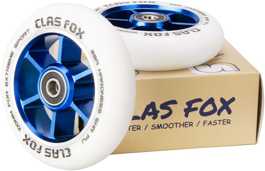 Pro Stunt Scooter Rollen, Blau