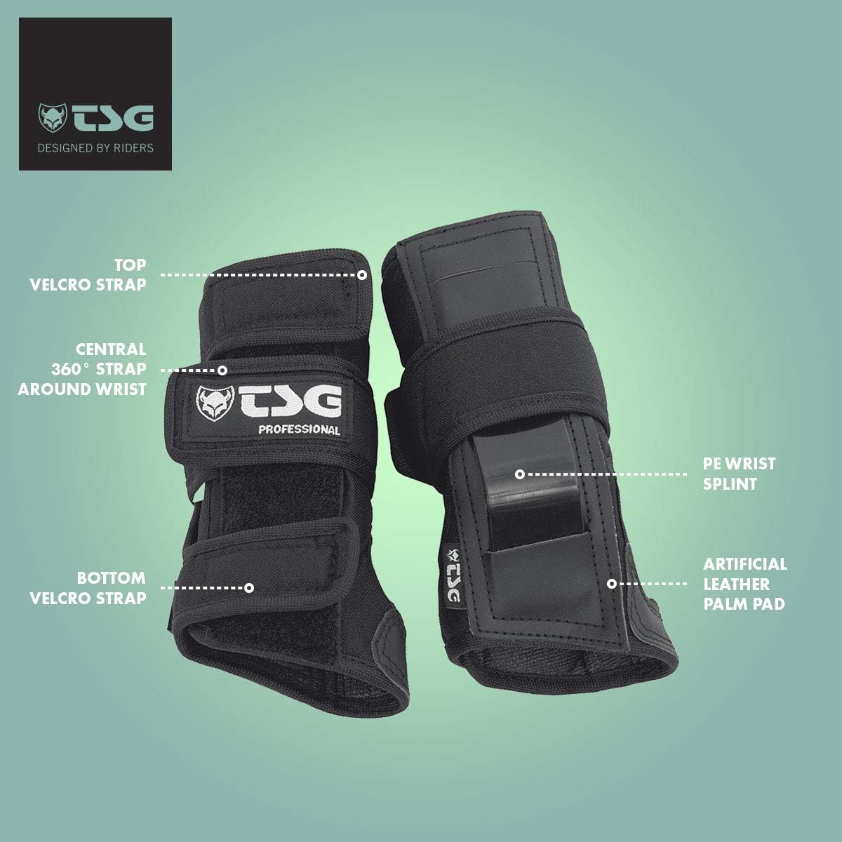 Handgelenkschoner Professional, M Schwarz