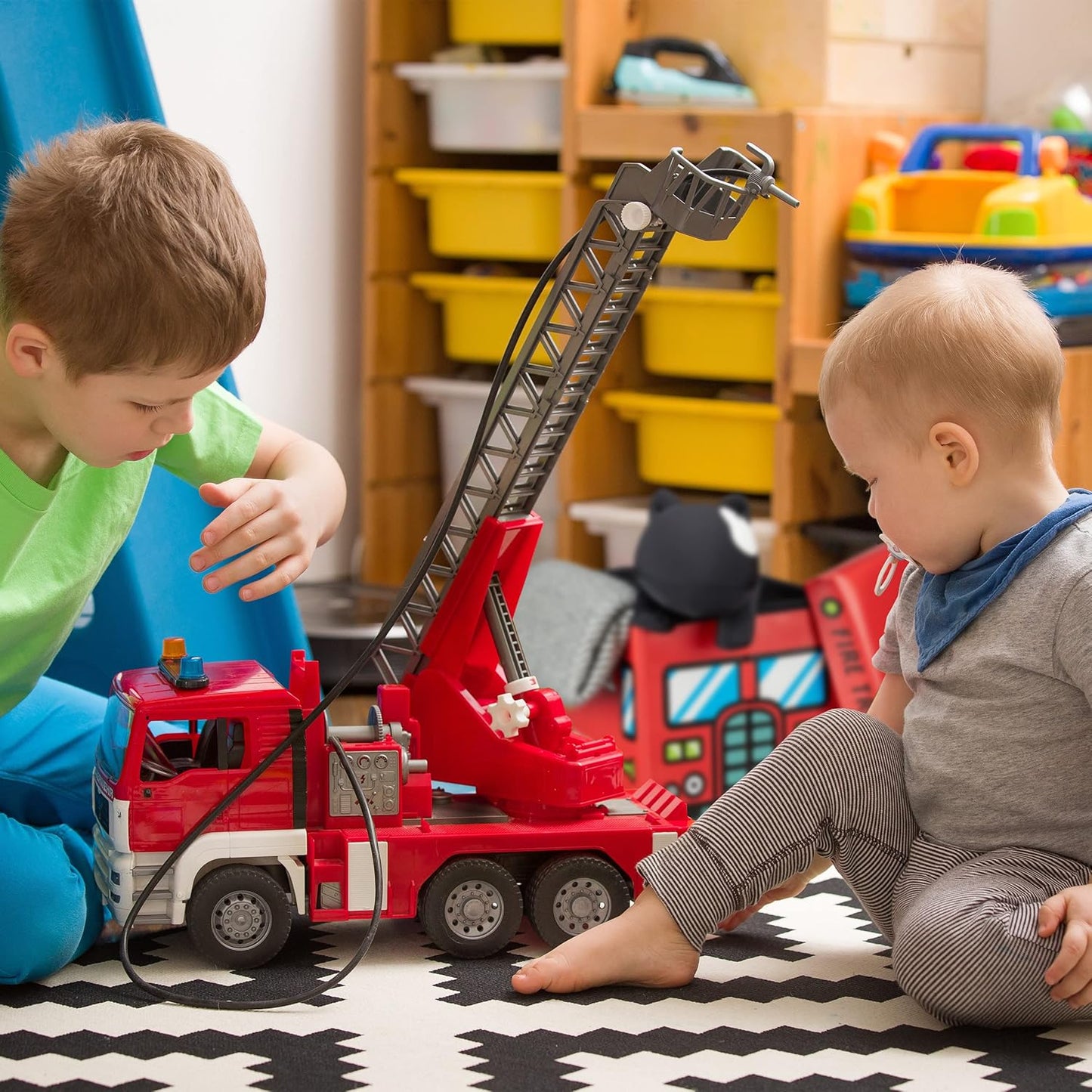 Faltbare Spielzeugkiste, Fire Truck