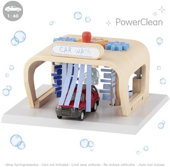 Waschanlage PowerClean 53779, mit Bürsten, Filzvorhängen & Sprühdüse