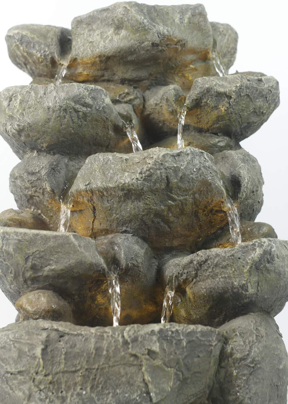 Zimmerbrunnen Victoria mit LED Wasserspiel