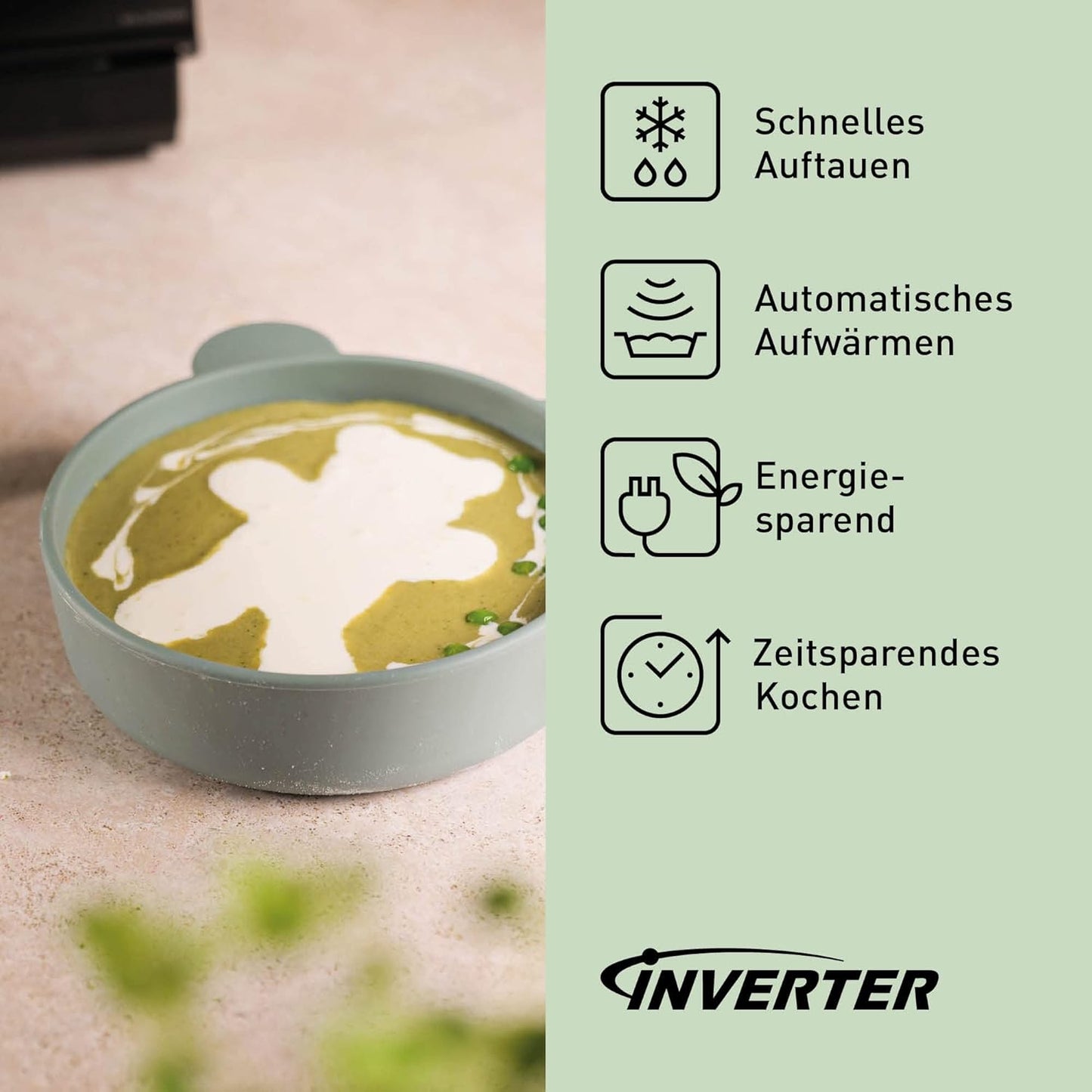 4-in-1 Kombi-Mikrowelle mit Grill, mit Ober-/Unterhitze (27L Garraum)