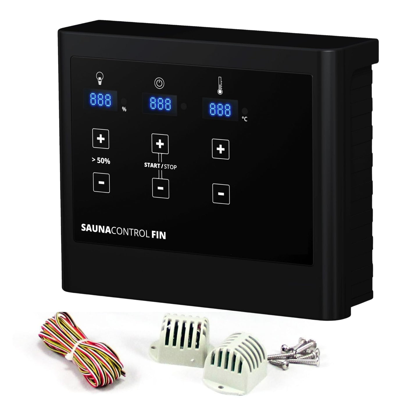 Elektronische Saunasteuerung mit Touch-Control