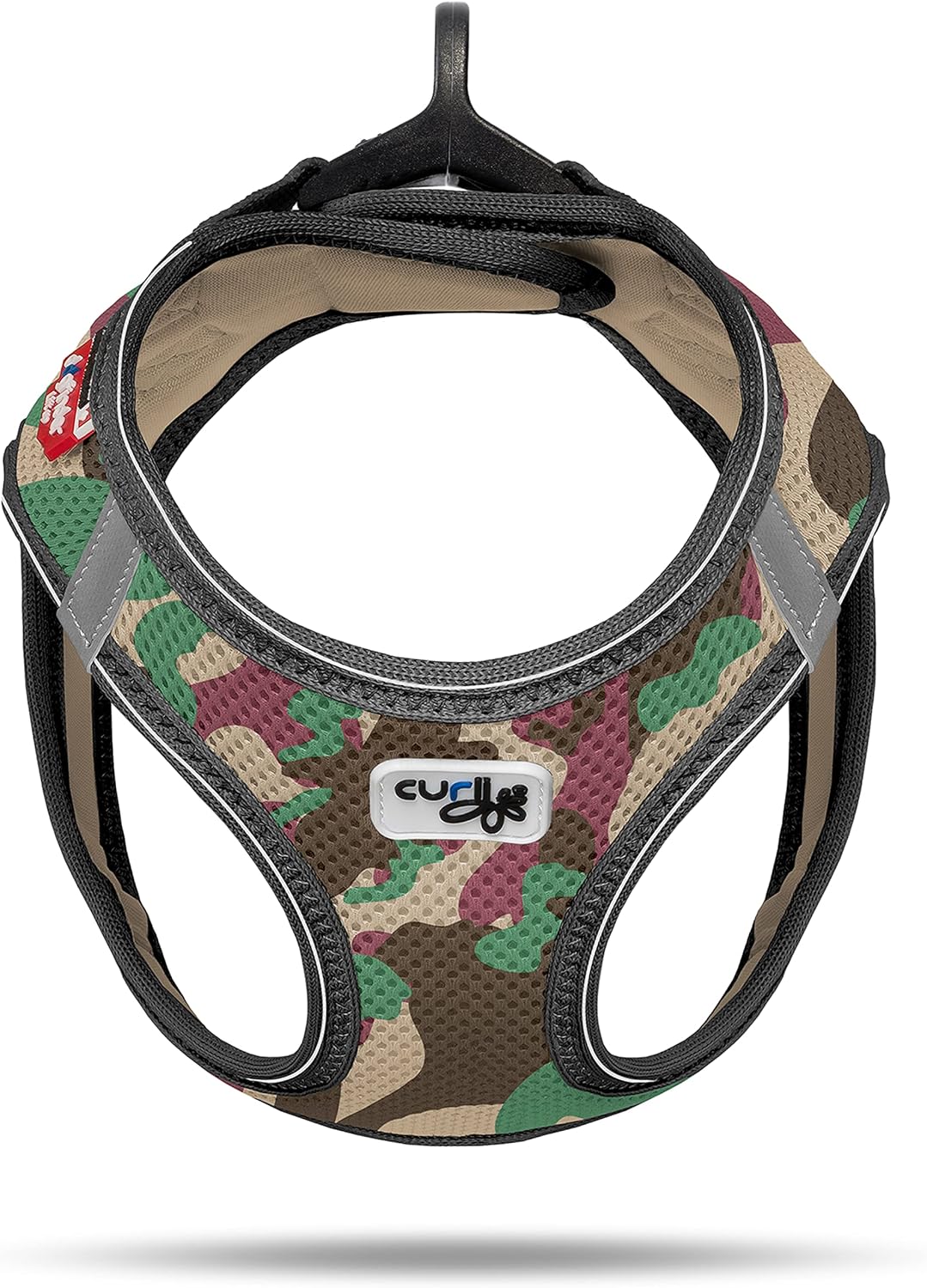 PN1370 Air-Mesh Camo M Hundegeschirr, ohne curli D-Ring Buckle M Tarnung