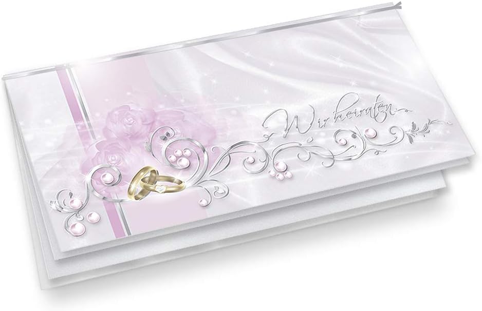 Einladungen Hochzeit-Sets, 40 Sets