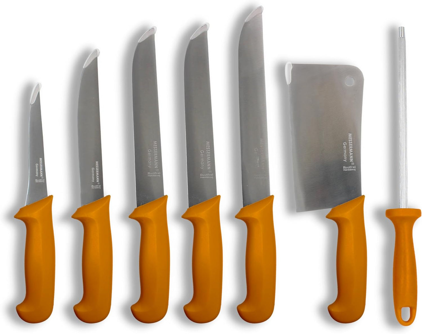 Messer Set, Gelb ; L