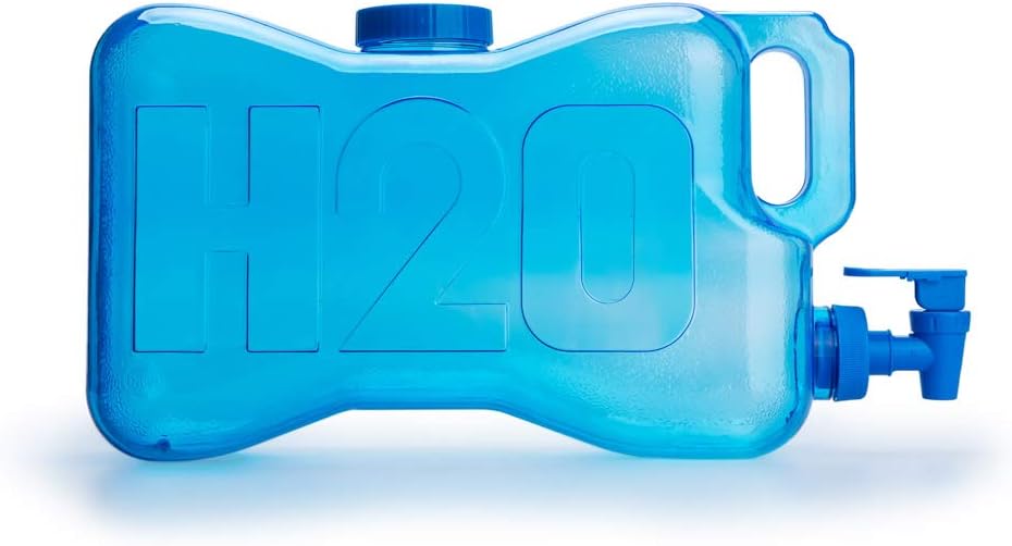 Wasserspender mit Zapfhahn und Griff