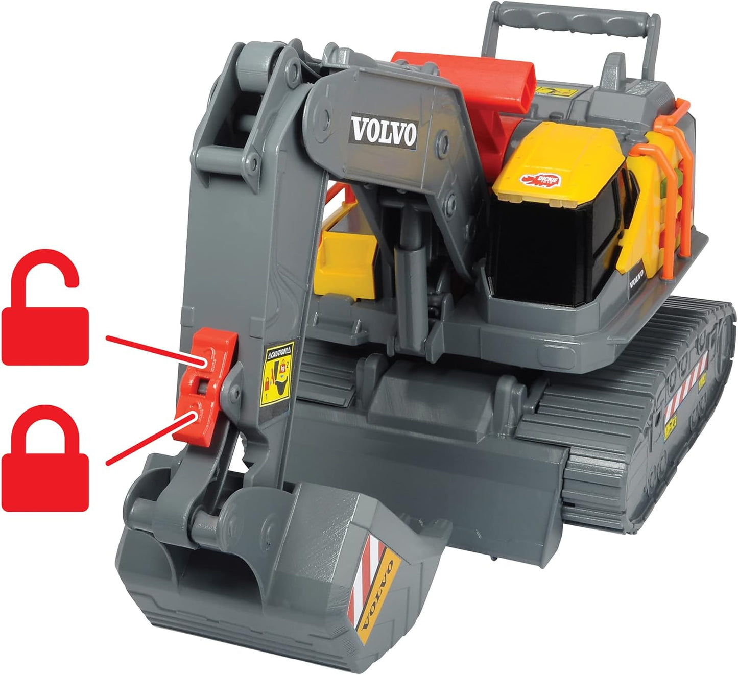 Volvo Spielzeugbagger mit Gewichtserkennung 203725006