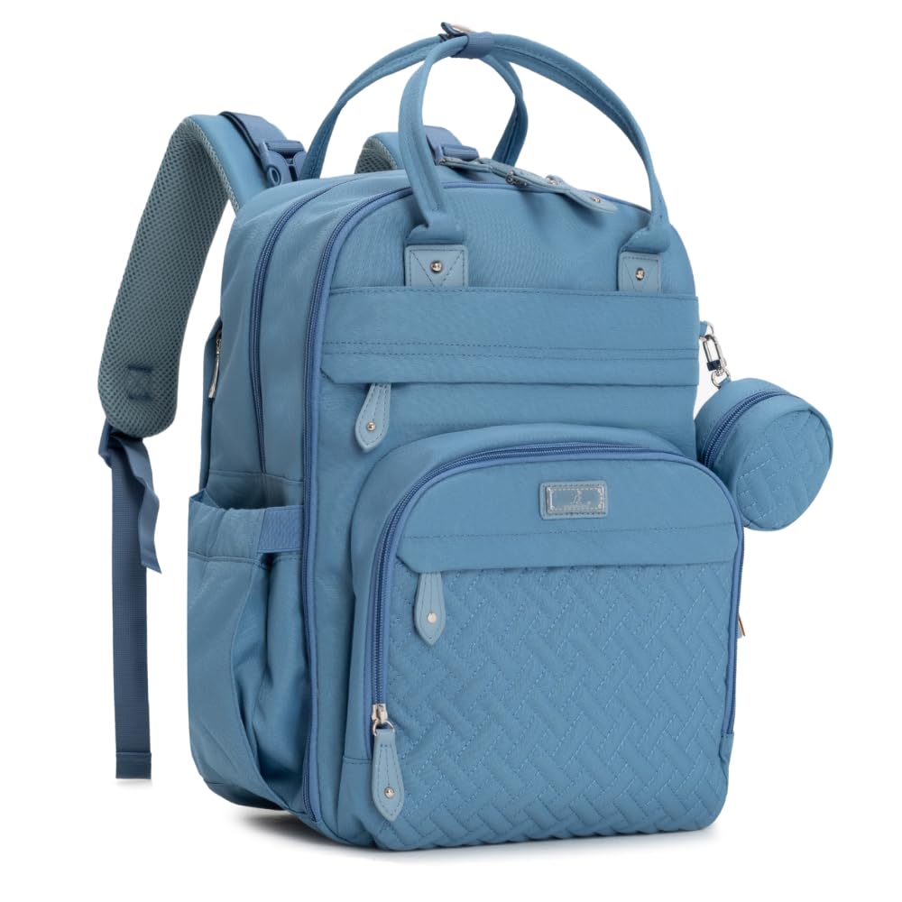 Wickelrucksack, Hellblau