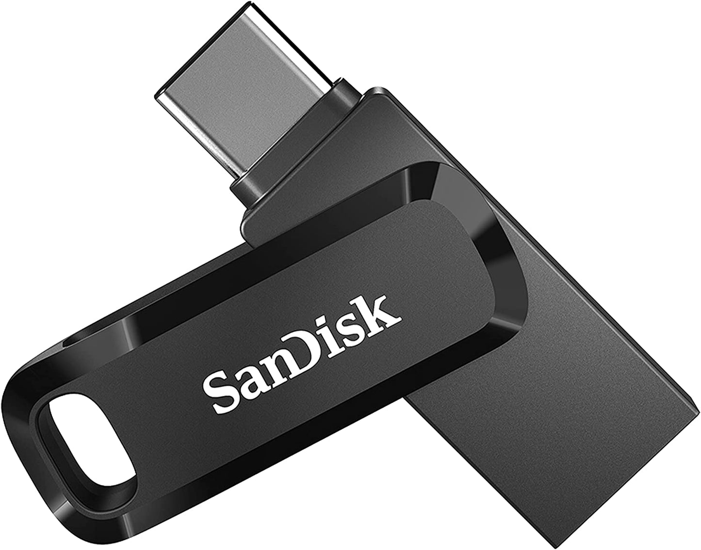 Ultra Dual Drive Go 256 GB, USB-Stick, Dual Drive Go 256 GB Schwarz