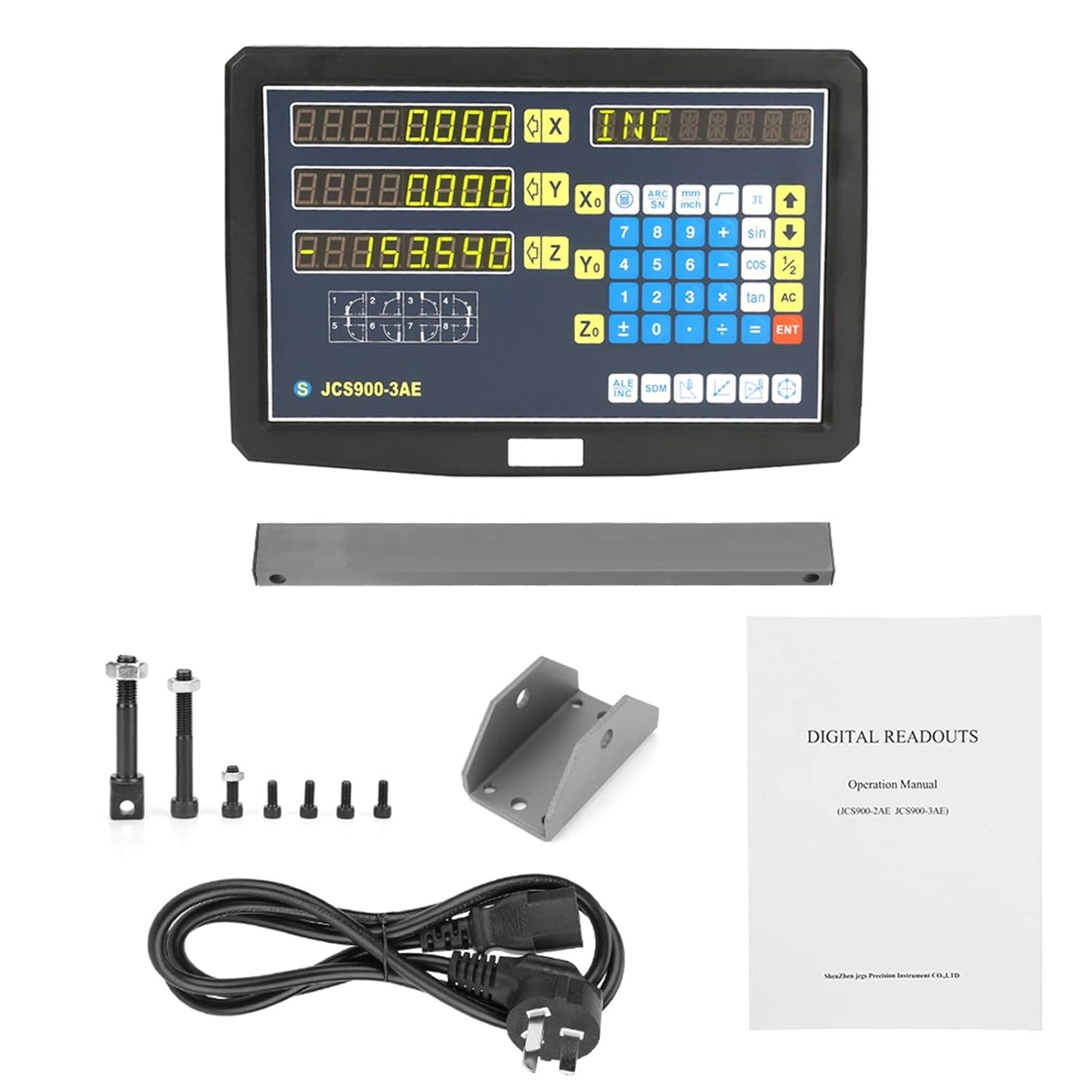 3-Achsen-Digitalanzeige-System JCS900-3AE