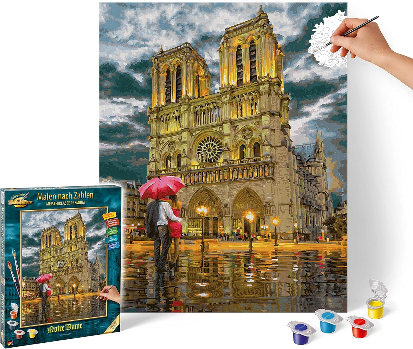 Malen nach Zahlen - Notre Dame