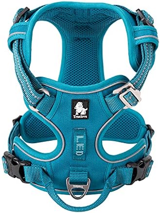 No Pull Hundegeschirr TLH56512, reflektierend, verstellbar, M Blue