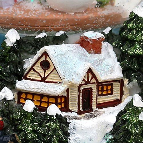 Schneekugel - Tannenbaum mit Schneemännern, Schneemänner