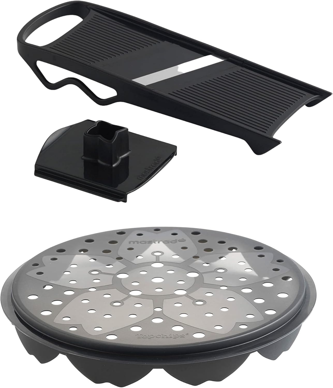 Chipsmaker Set mit Mandolinen-Kit, 3-teilig, spülmaschinenfest, A 3-teilig