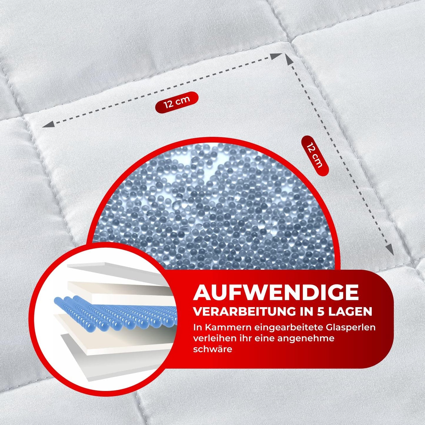 Gewichtsdecke, 6.0 Kilogramm