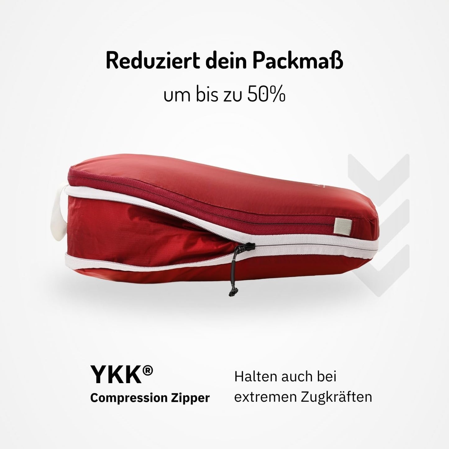 2er-Set Profi-Packtaschen, Sun Dried Tomato Red