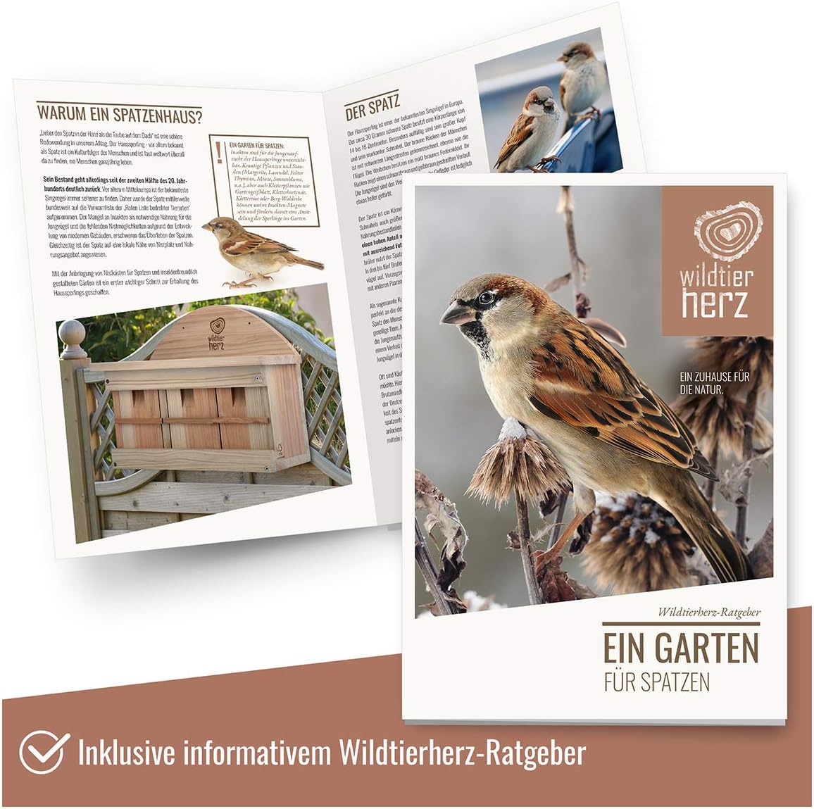 Nistkasten für Spatzen