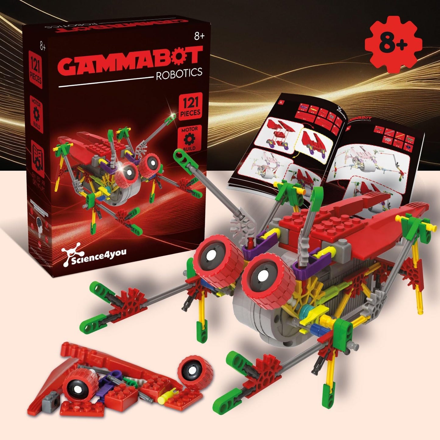 Roboterbaukasten Gammabot, 3. Gammabot